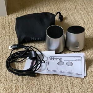 I Home Portable Rechargable Speakers iHM89